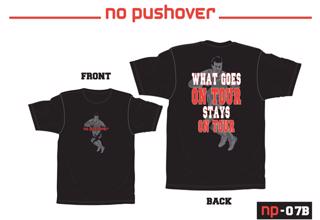 No Pushover Rugby Tour T-Shirt 