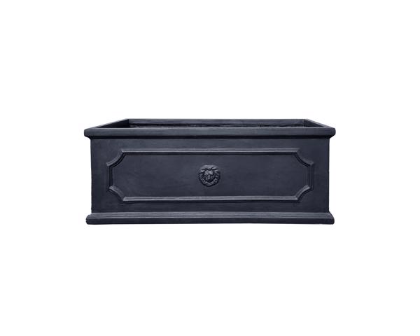 Clayfibre Lion Head Trough - Grey 