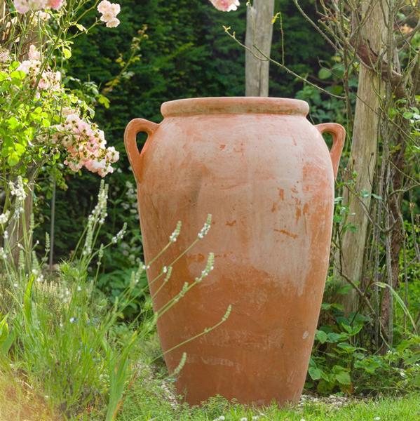 Terracini - Olive Round Jar Planter - Terracotta