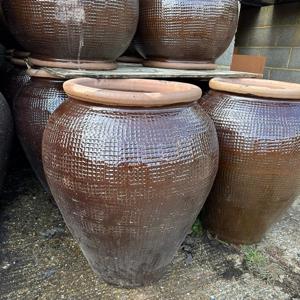 Fujian Yakuta Water Jar - Brown