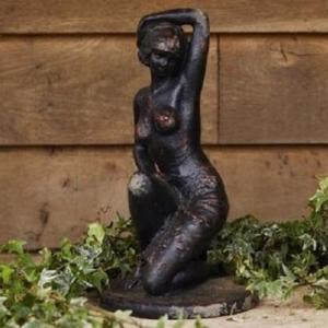 Cast Iron Fifties Nude Statue