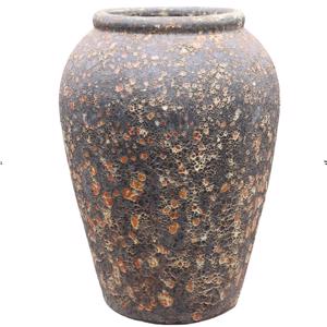 Glazed Ceramic Ishim Vase - Rustic Atlantis