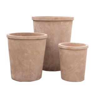 Glazed Ceramic Classic Cylinder - Antique Terracotta