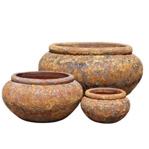Glazed Ceramic Classic Bowl - Rustic Atlantis