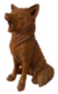 Cast iron Foxy Roar Statue