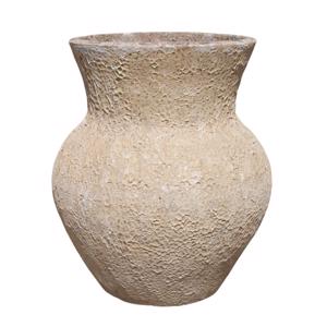 Glazed Ceramic Contemporary Urn Pot -  White Atlantis - 1000mm Ø x 1100mm H