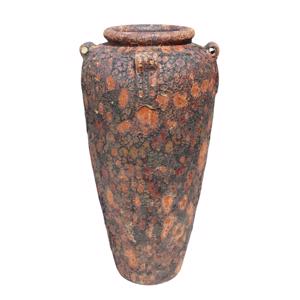 Glazed Ceramic Classic Tall Jar - Rustic Glaze -580mm Ø x 1160mm H