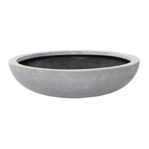 Polystone Contemporary Dish - Grey 540 Ø x 130 (H)mm